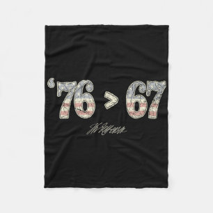Cobertor De Velo 76 67 Thomas Jefferson Seis Sete 6 7 Meme Gen Alph