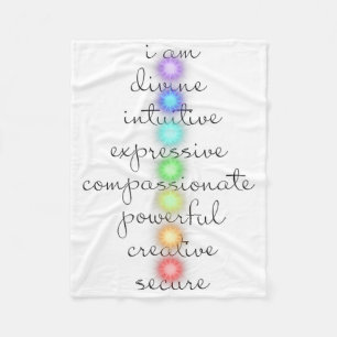 Cobertor De Velo 7 Chakras S Para Amantes De Yoga
