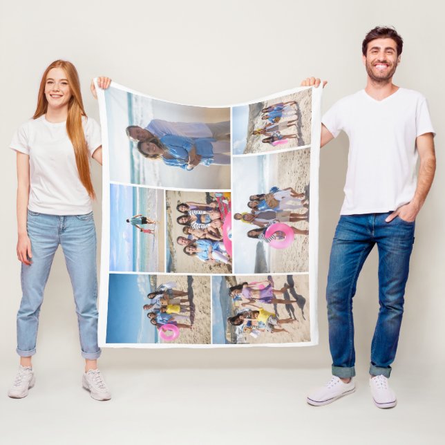 Cobertor De Velo 7 modelo de colagem de fotos personalizado (In Situ)