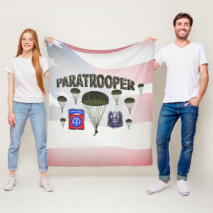 Cobertor De Velo 82.a divisão de bordo Paratrooper