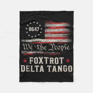 Cobertor De Velo 8647 Foxtrots Deltas Tangos Bandeira América Tank