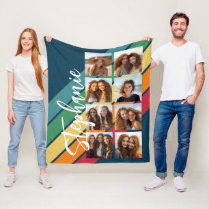 Cobertor De Velo 8 Foto Padrão da faixa retrorativa monograma do ar