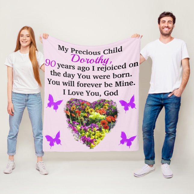 COBERTOR DE VELO 90 FLORAL BONITO PERSONALIZADO (In Situ)