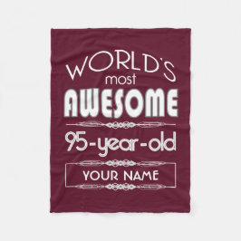 Cobertor De Velo 95th Do aniversário dos mundos obscuridade