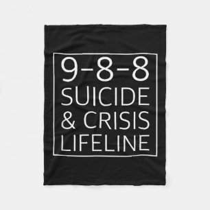 Cobertor De Velo 988 Camisa - Crise de Sensibilização para o Suicíd
