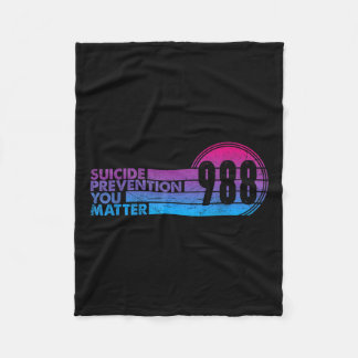 Cobertor De Velo 988 Prevenção Contra Suicídio Camisa 988 Awarenes