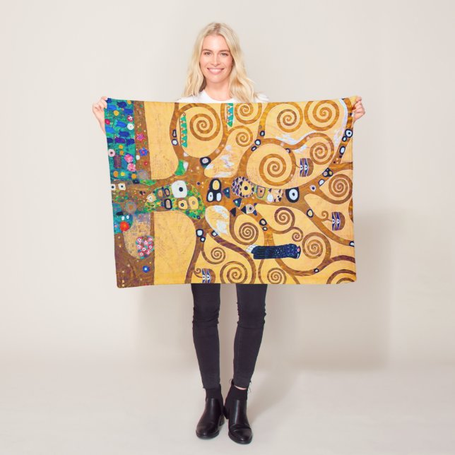 Cobertor De Velo A Árvore da Vida (detalhe), Klimt (In Situ)