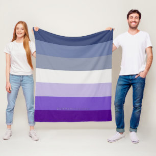 Cobertor De Velo A bandeira do orgulho lésbica butch SlipperyJoe re