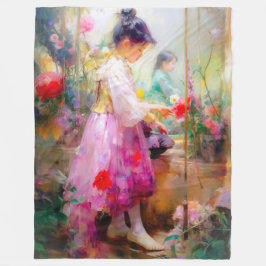 Cobertor De Velo A Beleza das Flores