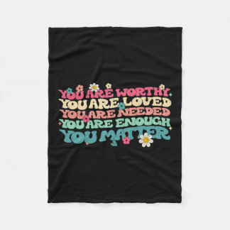 Cobertor De Velo A bondade do problema é ser gentil, a saúde mental