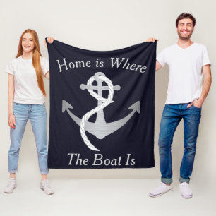 Cobertor De Velo A casa é o lugar onde o barco é cobertura náuti