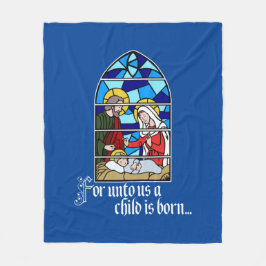 Cobertor De Velo A Child is born