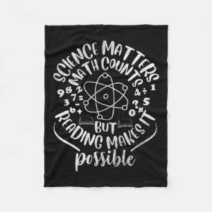 Cobertor De Velo A Ciência É Matemática Mas A Leitura A Torna Possí