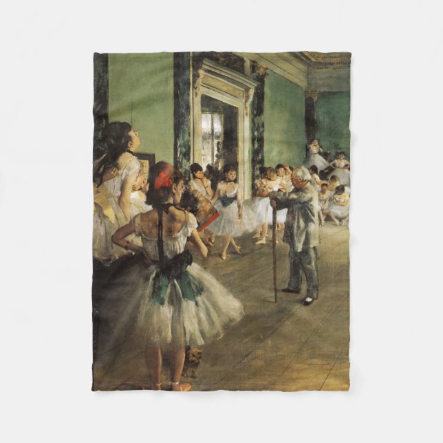 Cobertor De Velo A Classe do Balé, 1874 Edgar Degas (Frente)