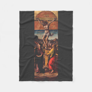 Cobertor De Velo A Crucificação de Carlo Crivelli