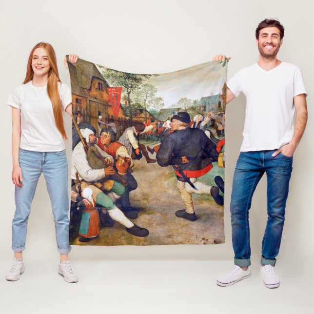 Cobertor De Velo A dança camponesa, Pieter Bruegel (In Situ)