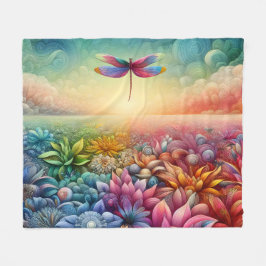 Cobertor De Velo A dança do Dragonfly