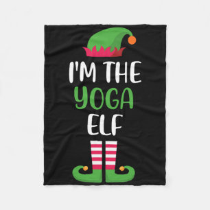 Cobertor De Velo A Família do Elfo de Yoga Correspondência Natal Gr