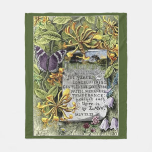 Cobertor De Velo A Fruta Do Blanket De Folha De Espírito