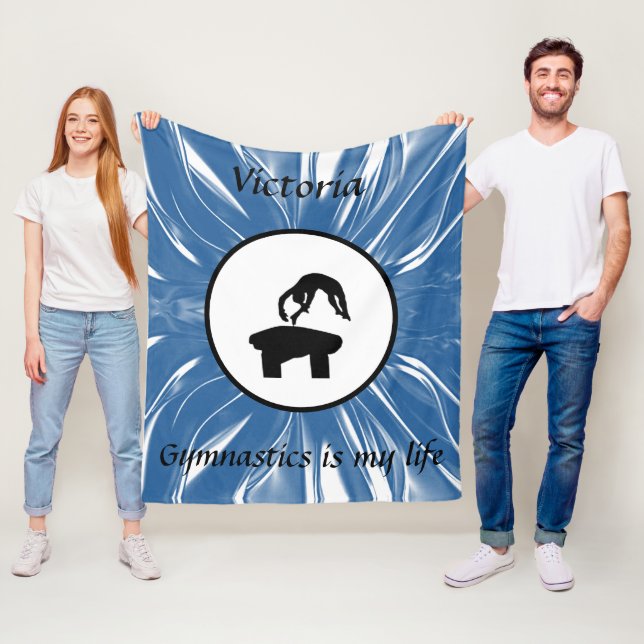 Cobertor De Velo A ginástica é a minha vida - Cofre de Gymnast Pers (In Situ)