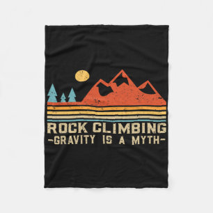 Cobertor De Velo A Gravidade É Um Mito Rock Climbing Retro