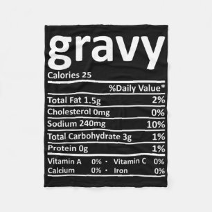 Cobertor De Velo A Gravy Nutrition Fala Divertido Graças ao Natal F