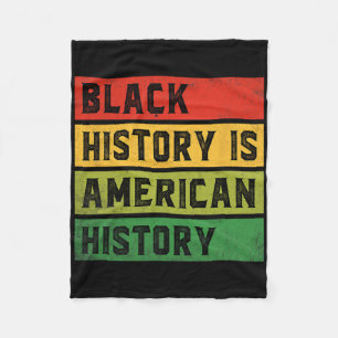Cobertor De Velo A História Negra É a História Americana Bhm Orgulh