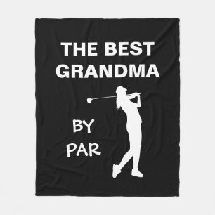 Cobertor De Velo A Melhor Avó De Par Golf Nana Gram Golfer Pun