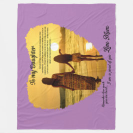 Cobertor De Velo À minha filha