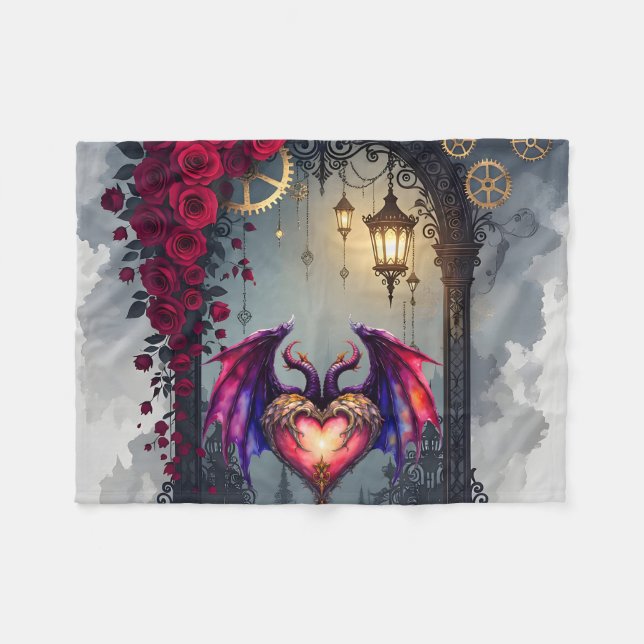 Cobertor De Velo A Moonlit Invitation –Love Turns the Gears of Time (Frente (Horizontal))