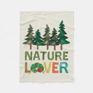 Cobertor De Velo A Muito Faminta Lagarta Da Natureza