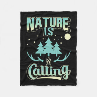 Cobertor De Velo A Natureza Do Caminho Está Chamando