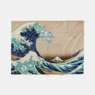 Cobertor De Velo A onda do Excelente por Hokusai