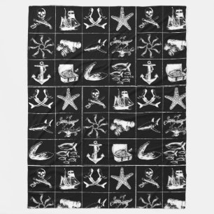 Cobertor De Velo A Pirata Life Blanket_4
