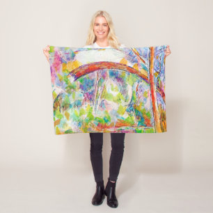 Cobertor De Velo A Ponte, Paul Cezanne