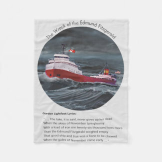 COBERTOR DE VELO A RUPTURA DO EDMUND FITZGERALD