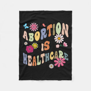 Cobertor De Velo A Saúde Retro Floral Pro Escolha Feminista