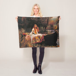 Cobertor De Velo A Senhora de Shalott (Beleza Medieval)