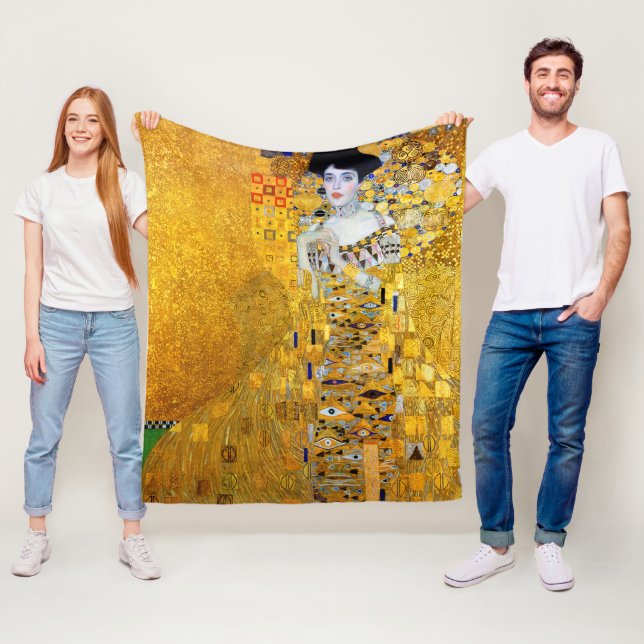 Cobertor De Velo A Senhora do Dourado, Gustav Klimt (In Situ)