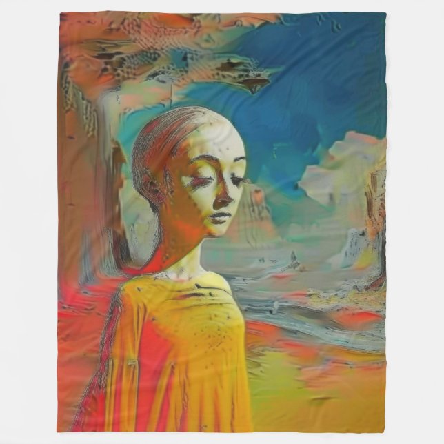 Cobertor De Velo A surreal de tudo (Frente)