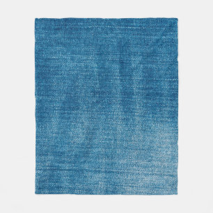 Cobertor De Velo A textura dos jeans azuis denim fecha. Blue denim 
