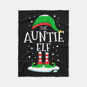 Cobertor De Velo A tia Elf da Família de Natal, Matando a Tia Xmas