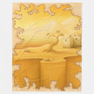 Cobertor De Velo "A Vanguarda do Mundo", Adventure Motif Painting