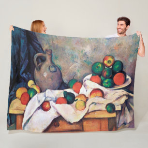 Cobertor De Velo A vida com Frutas, Paul Cezanne