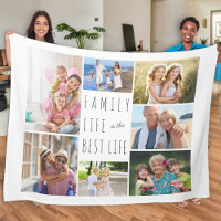 A vida em família é a melhor foto branca do progra
