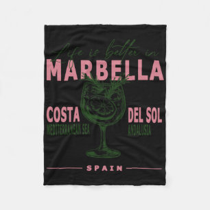 Cobertor De Velo A vida em Marbella é melhor na Costa Del Sol Andal