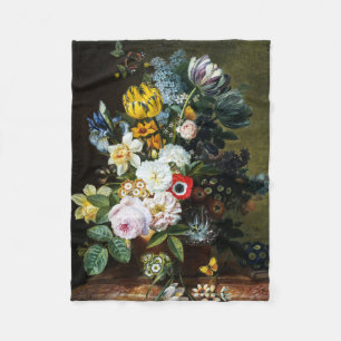 Cobertor De Velo A Vida Estática com a Pintura das Flores