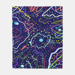 Cobertor De Velo A vida no espaço