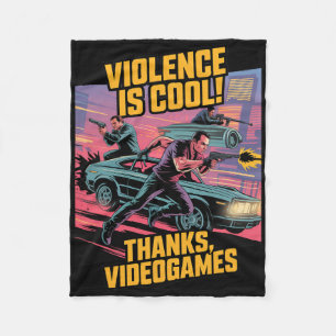 Cobertor De Velo A Violência É Legal Graças Aos Video Games Diverti