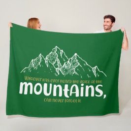 Cobertor De Velo A Voz das Montanhas